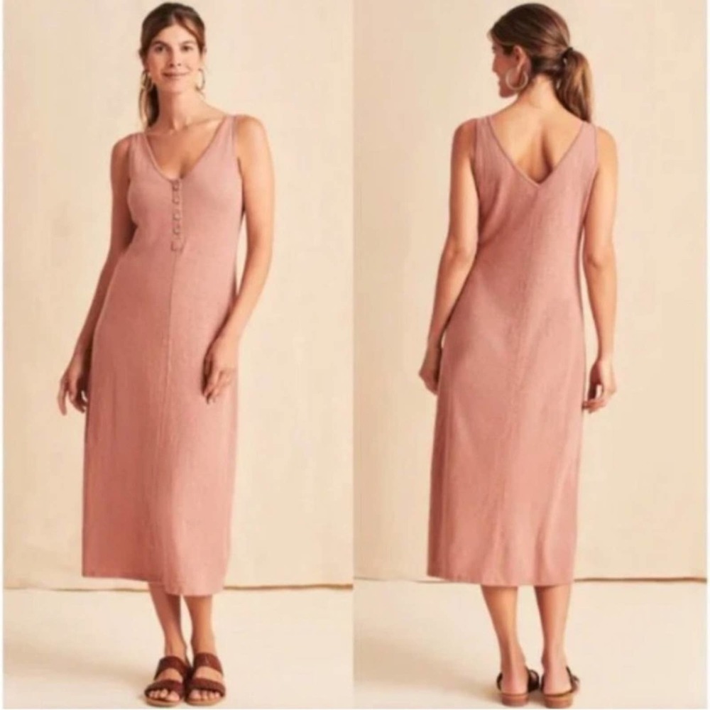 Faherty Women's Pink Maxi Dress